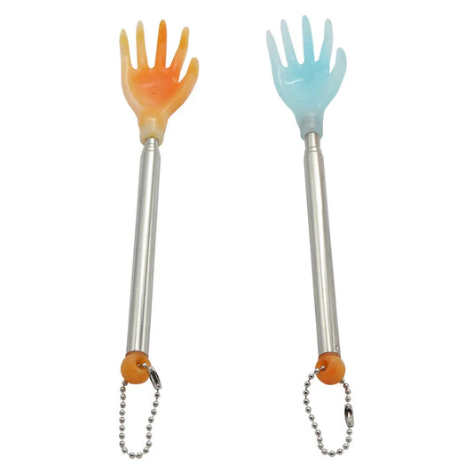 Stainless Steel Adjustable Back Scratcher Back Massage Telescopic Anti-itch Claw Massager Back Massage Scratching Stick