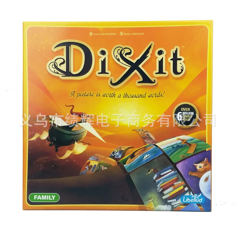 1pcs New 8-Style Dixit-origin A Few Words Party Strategy Team Building Board Cards Games Cards Game