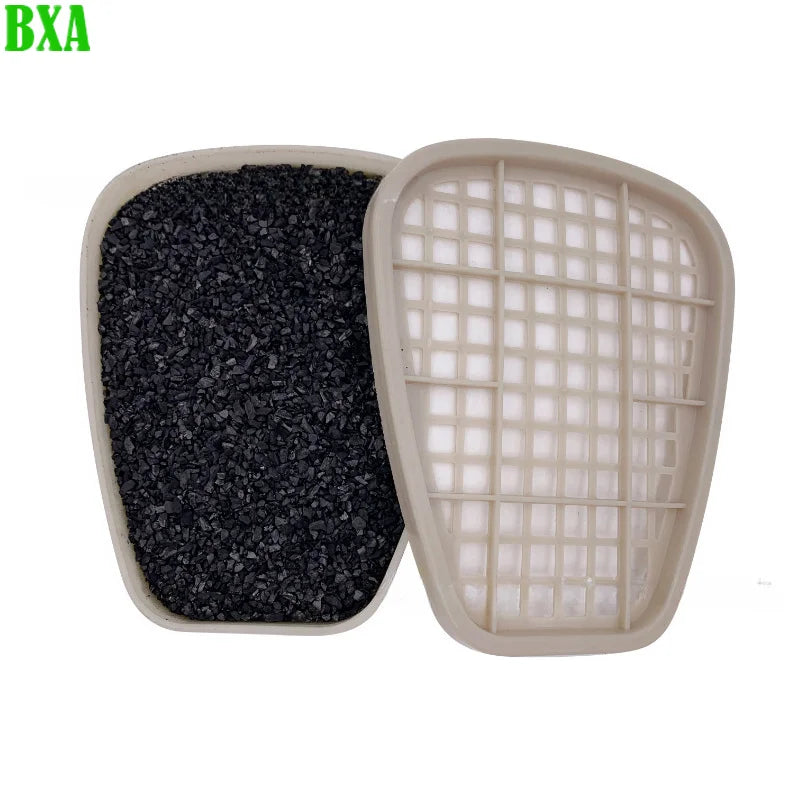 Accessories Filtering Cartridge Box Replaceable for 6200/7502/6800 Mask Chemical Painting Spraying Safety 2pcs/Set Not Mask