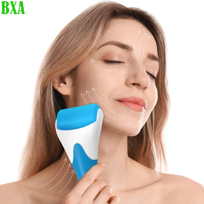 BXA 1Pc Face Roller Cool Ice Roller Massager Skin Lifting Tool Face Lift Massage Anti-wrinkles Muscle Relax Face Skin Care Tools