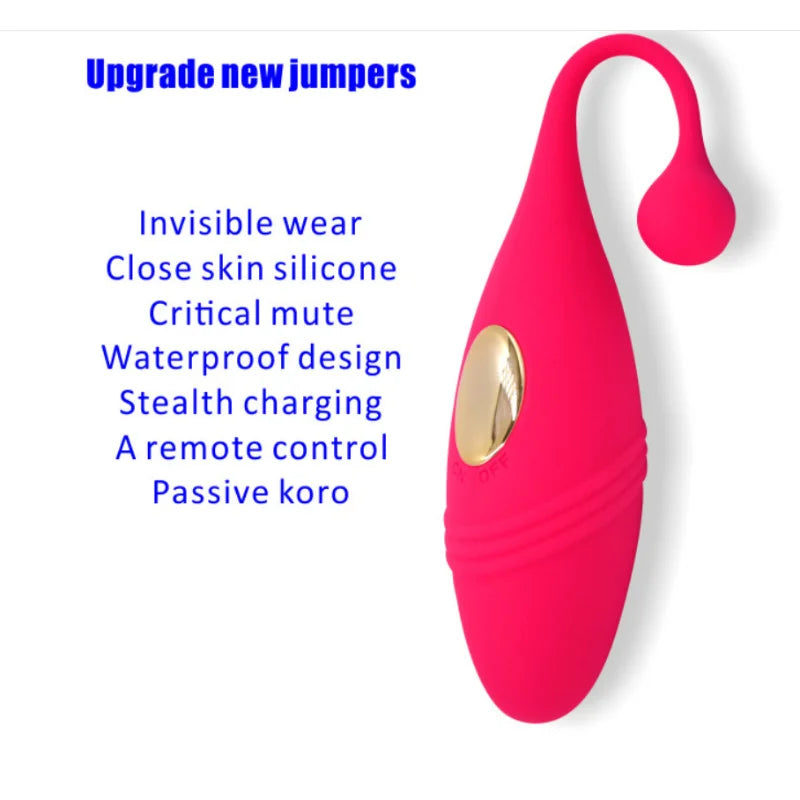 Wireless Remote Control Vagina Vibrator Adult Female Nipple Clitoris Massager Love Eggs Vibrato Masturbator Sex Toy for Women