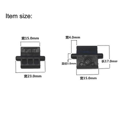 10PCS Baofeng UV-5R Series Two Way Radio Replacement Battery Lock Hold Push Button for UV5R WUV-5R UV-5RA 5RE Walkie Talkie