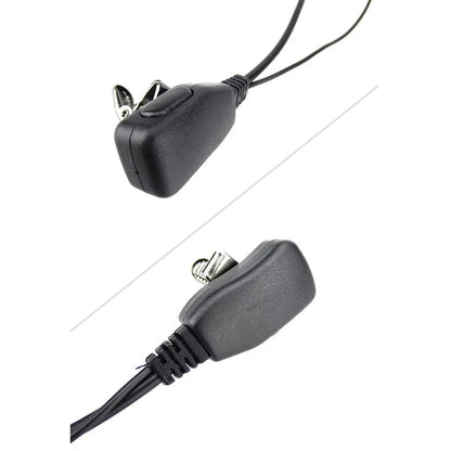 10pcs 2-pin Ear hook PTT Mic Microphone Headset For Motorola EP450 EP350 CP040 GP300 GP88S GP2000 CP140 CP160 HYT TC-600 Radio