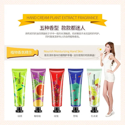 1pc 30g Plant Extract Fragrance Moisturizing Nourishing Hand Cream suit Nourishing Korean Hand Cream Care