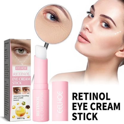 Eye Skin Care Anti-wrinkle Eye Cream Retinol Anti Puffiness Remove Dark Circles Eye Bag Stick Fade Fine Line White Moisturizing