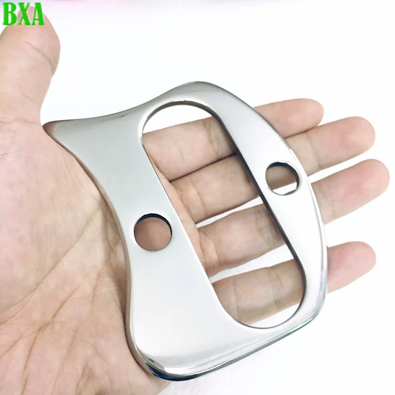 304 Stainless Steel Scraping Plate Muscle Graston Massager Chiropractor Gua Sha Fascia Physiotherapy Deep Soft Tissue Therapy