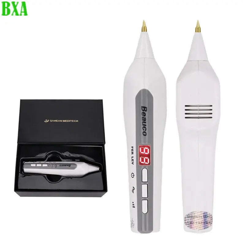 Electric Blackhead Removers Pen 9 Level Eyelid Lift Fibroblast Wrinkle Spot Tattoo Mole Removal Plasma Pen for Face Skin Lift