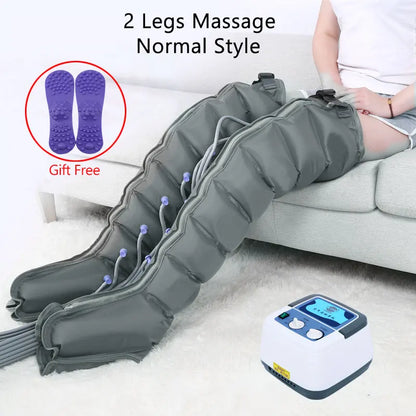 NEW 8 Air Chamber Compression Massage Machine Treatment Muscle Relax Waist Feet Arm Ankle Massage Rehabilitation Equipment Care