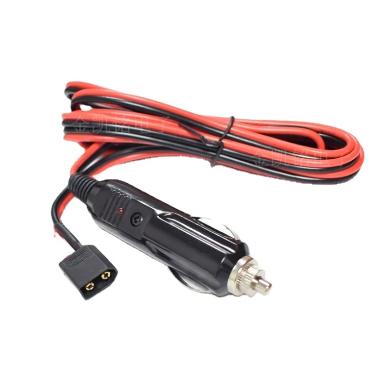 10A Cigarette Lighter Male To XT60 Male Cable, 0.75mm², Electric Wood Car Charger, RC Model Aviation Plug Power Cord