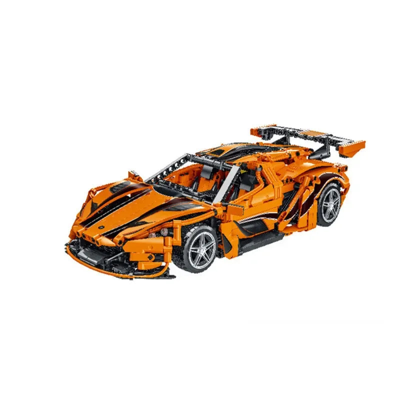 1397PCS Technical MOC 1:14 Gumpert Apollo Super Speed Car Building Blocks Sport Vehicle Assemble Bricks Toys GIfts For Boy Kids