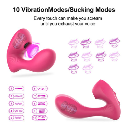 Sucking Vibrator For Women Clit Sucker Clitoris Powerful Vacuum Stimulator Dildo Vibrators Sex Toys Erotic Goods For Adults 18