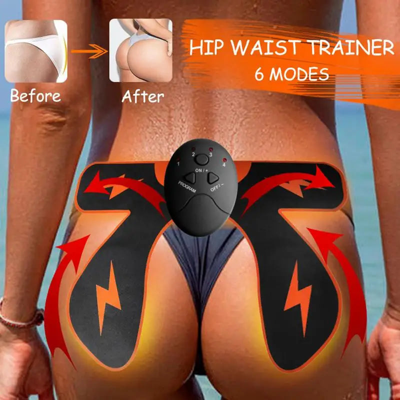 New EMS Hip Muscle Stimulator Trainer Sticker Buttocks Lifting Fitness Equipment Massage Body Shaping Training Slimming Massager