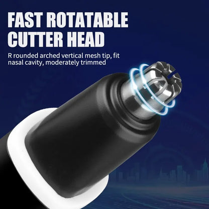 Electric Ear and Nose Hair Trimmer Painless USB Charging Waterproof Men's and Women's Nose Eyebrows Facial Hair Removal