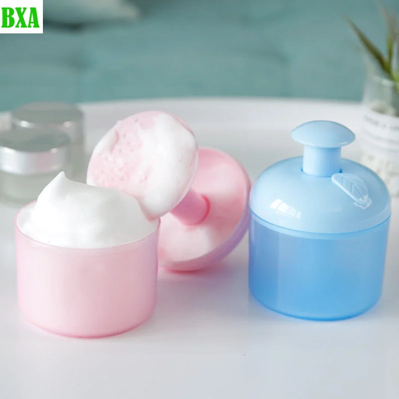 Portable Foaming Clean Tool Simple Face Cleanser Shower Bath Shampoo Foam Maker Bubble Foamer Device Cleansing Cream Reusable