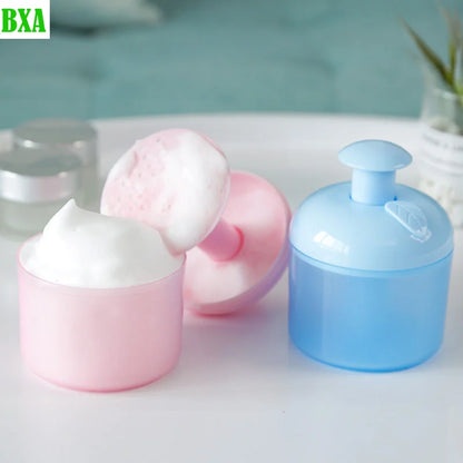 Portable Foaming Clean Tool Simple Face Cleanser Shower Bath Shampoo Foam Maker Bubble Foamer Device Cleansing Cream Reusable