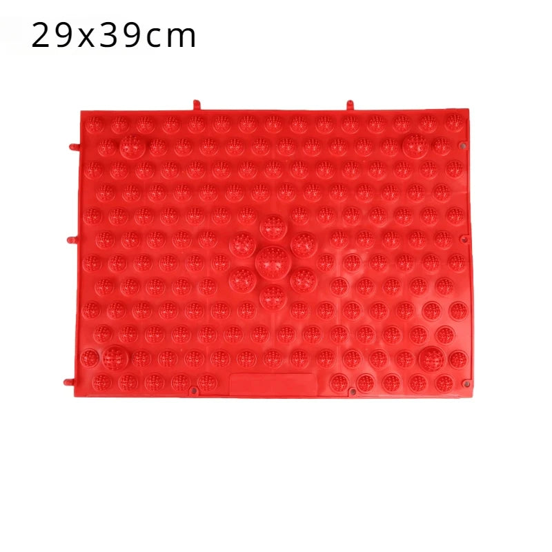 29*39cm Big Foot Massage Pad Durable Reflexology Toe Pressure Blood Circulation Plate Mat For Massager Foot Health Massage Tool