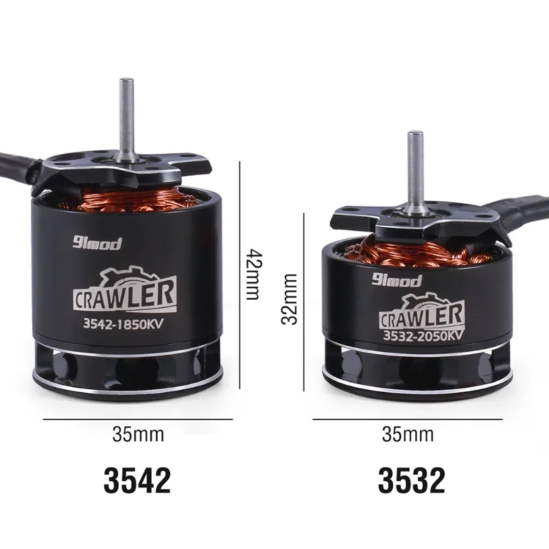 9imod 3542 3532 Crawler Outrunner Brushless Motor 1/10 1/12 for RC Crawler Car Axial SCX10 Traxxas TRX-4 TRX-6 Tamiya