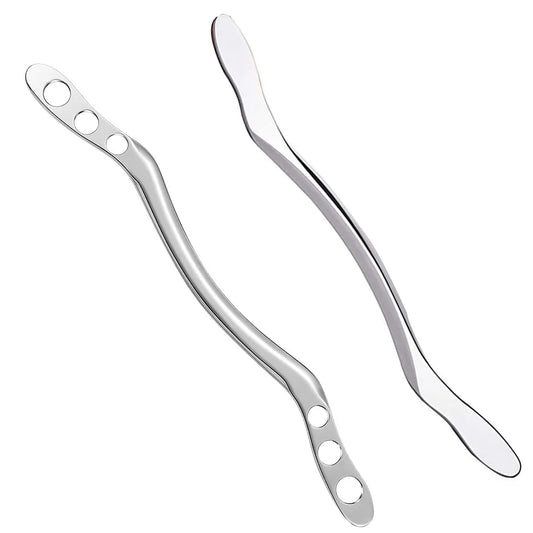 Stainless Steel Scraping Massage Tool - IASTM Tool To Help Relieve Muscle Soreness - Great Soft Tissue Mobilization Tool