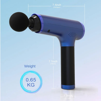 4 Level Massage Gun Electric Deep Muscle Relaxation Massager Portable Hot Fascia Gun Relieves Pain