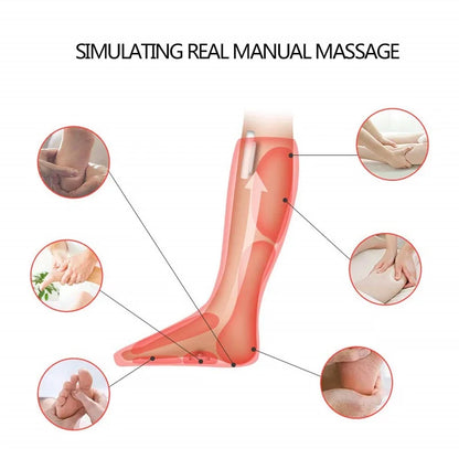 Air Compression Leg Foot Massager Vibration Infrared Treatment Arm Pneumatic Air Wrap Preheat Treatment Boots To Promote Blood