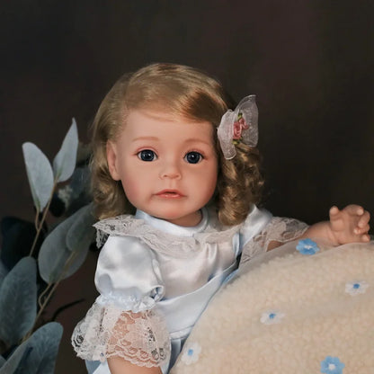 50CM Reborn Baby Dolls Newborn Baby Lifelike Doll Reborn Toddler Baby Girl Silicone Doll Collectible Art Reborn Doll Kit