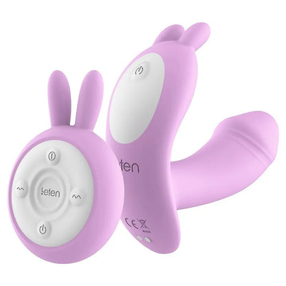 Waterproof Warm 10-Speeds Heating Massager Strap On Panties Dildos Clitoris G-Spot Vibrator Remote Control Sex Toys for Women