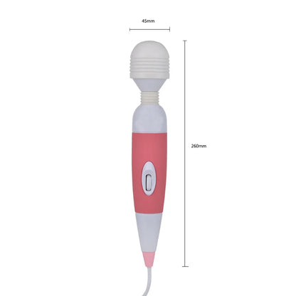 Soft Powerful G-Spot Vibrator Massager US Plug Fantastic Multi-speed Wand Massager Masturbator Sex Toys for Women