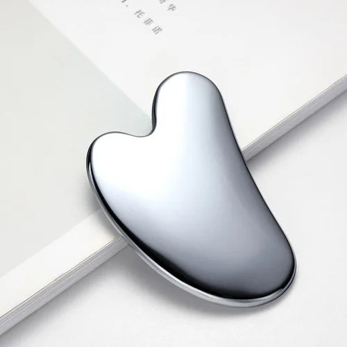 Terahertz Energy Stone Gua Sha Face Massage Mushroom Shape Terahertz Energy Stone Scraping Facial Massager for Spa Body Relaxing