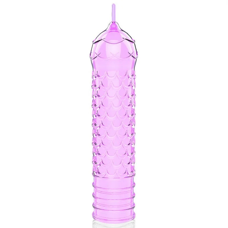 1PCS Transparent Colorful Crystal Penis Sleeve Enhancer G-Spot Stimulation Delayed Ejaculation Stronger Erection Sex Toy for Men