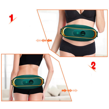 New Electric Slimming Cellulite Massage Waist Body Massager Losing Weight Belly Slimming Belt Fat Burning Abdominal Massage