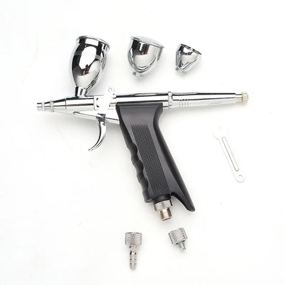 Makeup Pneumatic Spray Gun Dual Action High Capacity Airbrush Trigger Pen Nail Beauty Barber Tatoo Car Paint Cake Decoration