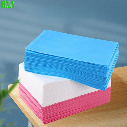 10pcs Disposable Bed Sheets Massage Table Sheets SPA Bed Sheets Non Woven Lash Bed Cover for Tattoo Hotels Beauty Salon 180*80cm