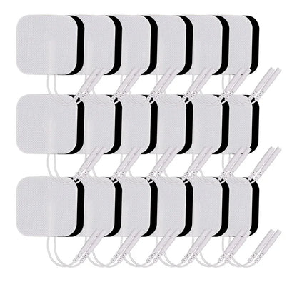 10pcs TENS Silicone Gel Pads EMS Electrode Patch Nerve Muscle Stimulator Tens Electrodes Digital Acupuncture Physiotherapy