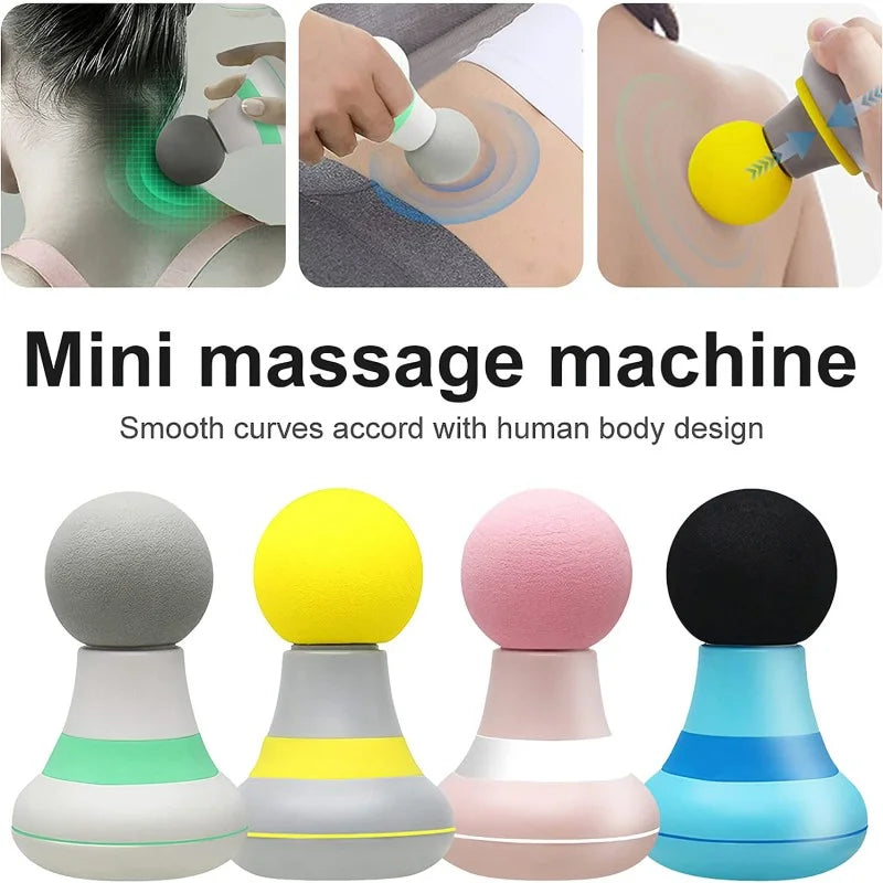 New Mini Massager Muscle Relaxation Fascia Gun Home Vibration Massager Mini Convenient Fascia Instrument