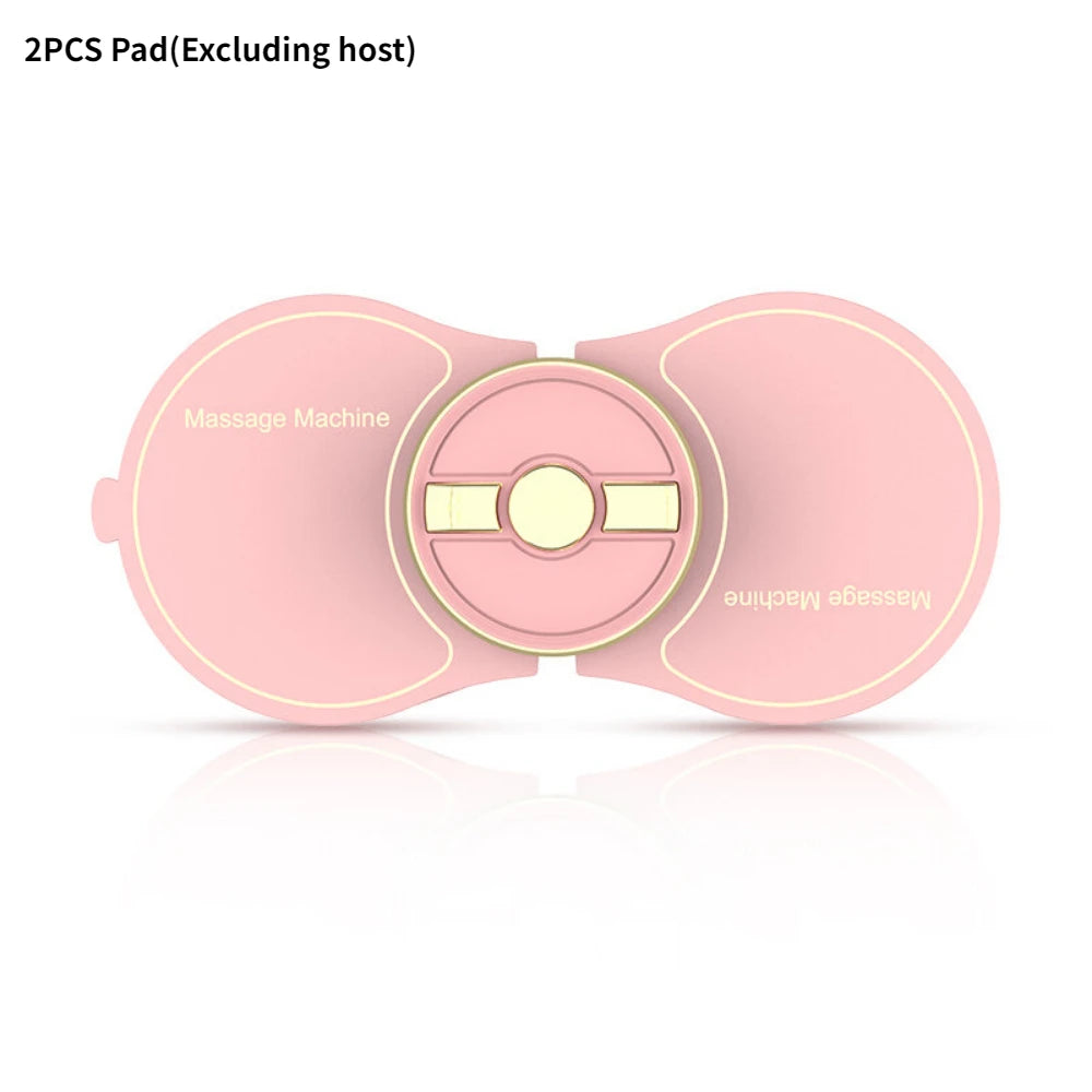 1PCS Electric Cervical Massage 9 Gears Intensity Adjustment Electrode Pad Neck Massager Gold Frame 6 Modes High-Frequency EMS