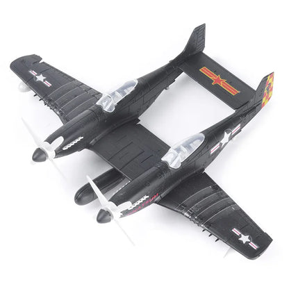 4D 1/48 Assembly Model World War II Aircraft  U.S.A F-82 Twin Mustang Fighter P-82 Simulation Model Toy Decorations Gifts