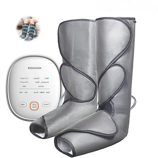 Air Compression Leg Foot Massager Vibration Infrared Treatment Arm Pneumatic Air Wrap Preheat Treatment Boots To Promote Blood