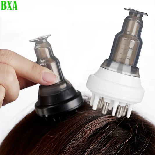 BXA Scalp Applicator Liquid Comb For Hair Growth Serum Oil Nourish Mini Portable Hair Roots Massage Medicine Comb Hair 1pc