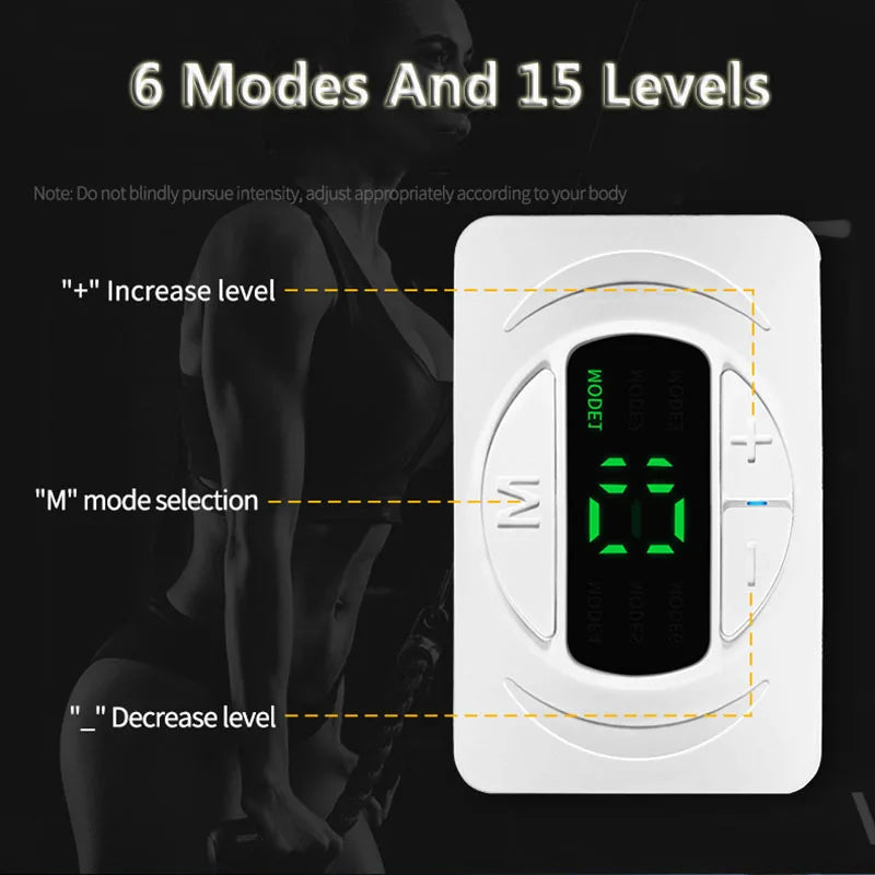 NEW Smart Stimulator Massager Strap Lumbar Abdominal Muscle Strap Electric Slimming Massager Fitness Weight Loss Fat Burning