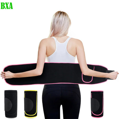 Slimming Fitness Sports Exercise Waist Support Pressure Protector Belly Shaper Thin Adjustable Belt Training Waistband For Women