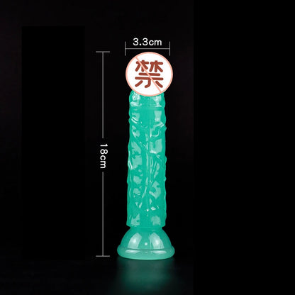 1pc Luminous Simulation Dildo Realistic Penis For Women with Suction Cup XL Thick Couple Erotic Sex Anal Adult Toys for Men Toy