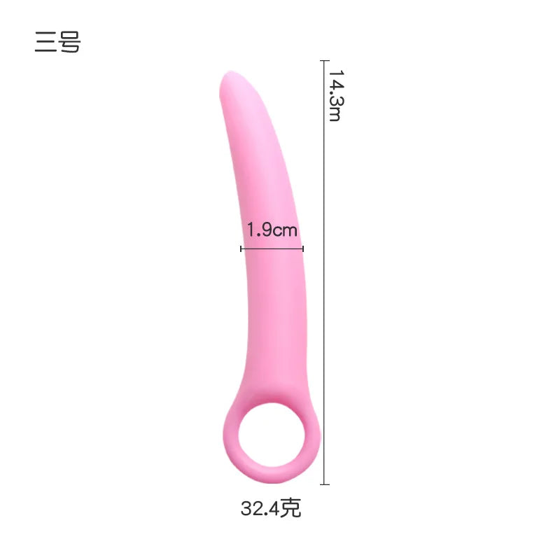 1pc Silicone Crescent Anal Plug Female Butt Plug Dildo Anal Stimulation G-Spot Masturbation Adult Sex Toys for Women Men