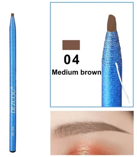 Eyebrow Pencil Waterproof Microblading Eyebrow Pen Stencil Tint Tattoo Eyebrows Makeup Sweat-proof Holding makeup  Brow Pencil