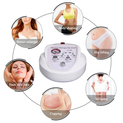 Vacuum Massage Face Lifting Beauty Machine Breast Augmentation Machine Pump Cup Massage Body Shaping Buttock Lifting Device