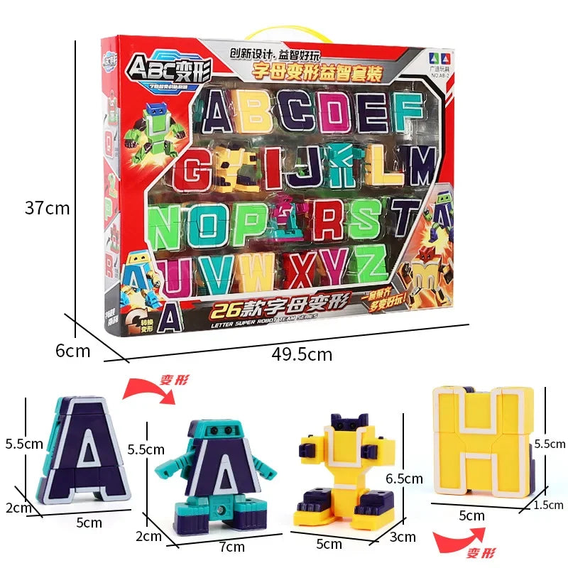 Alphabet Blocks for Kids Educational ABC Letters Preschool Learning Stem Montessori Classroom Teaching Toy for Kids Toddlers