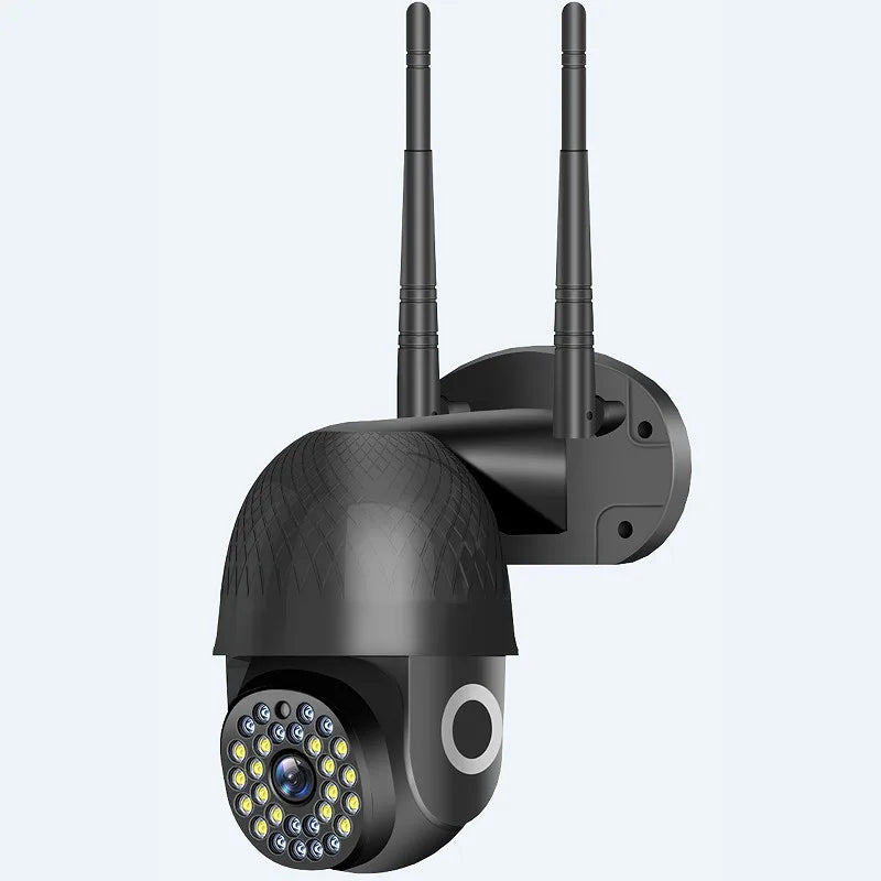 Wireless High-definition Network WiFi Monitoring Camera Waterproof Black 28 Light Outdoor Ball Machine Mobile Remote Monitoring