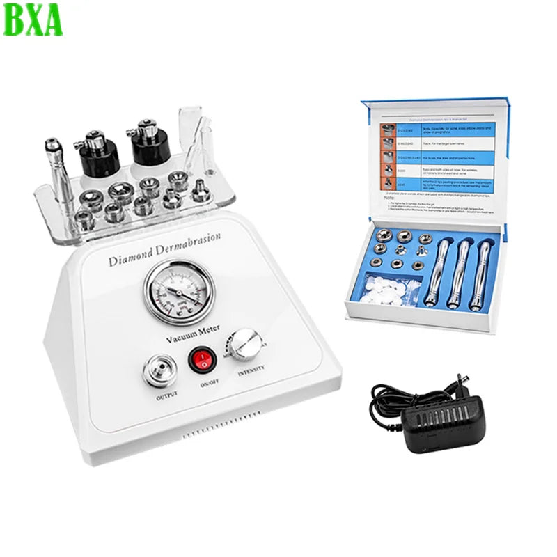 NEW Skin Diamond Micro-dermabrasion Machine Exfoliating Facial Dermabrasion Device Vacuum Wrinkle Removal Peeling Home Beauty