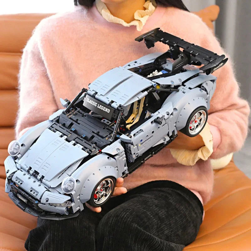 2258Pcs MOC Classic Super Racing Sport Car Model Building Blocks Static Speed RSR Vehicle Supercar Bricks Toys Adult Gifts