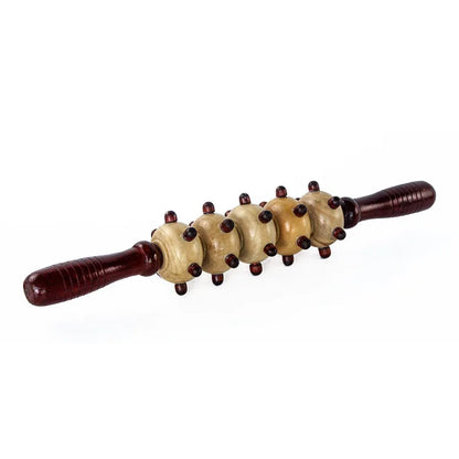 Wooden Full Body Massage Stick Roller Massager tool Reflexology Hand Foot Therapy