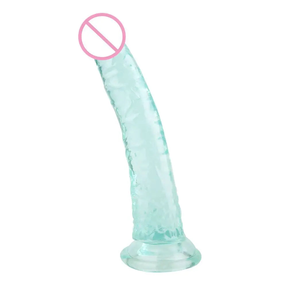 1PCS Multicolor Fantasy 8.26″ Long Dildo Butt Plug Dildo G-Spot Stimulator Masturbator Sex Toys for Women